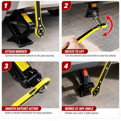 Smart Jack Wrench – 360 Degree Universal Car Jack Lifting Tool