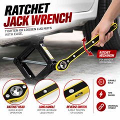 Smart Jack Wrench – 360 Degree Universal Car Jack Lifting Tool