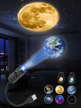 Cosmic Mini Star Projector – 3 Lens Night Lamp