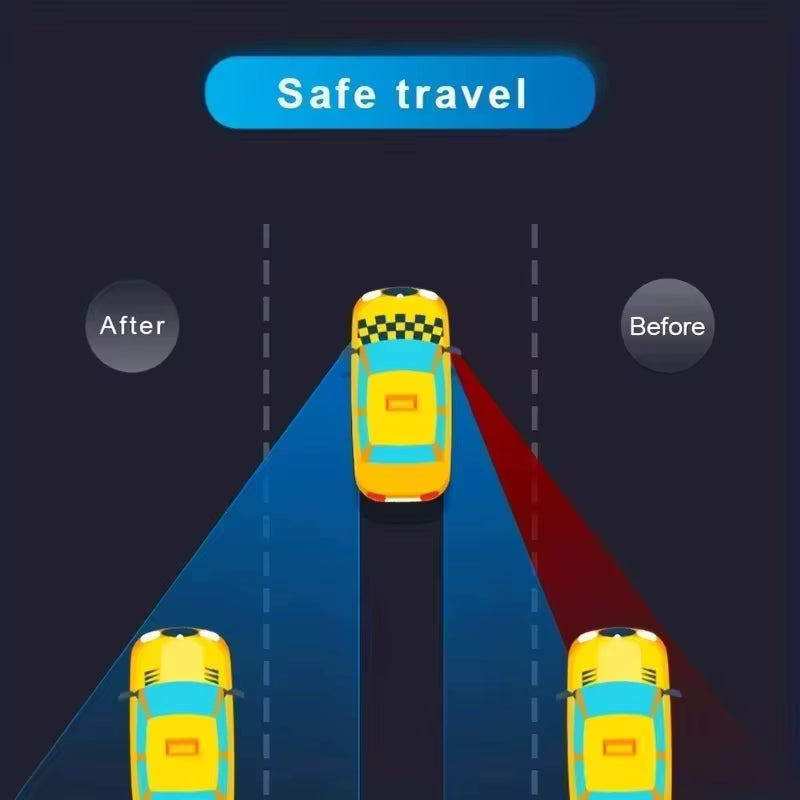 360° Blind Spot Mirror | Drive Safer, Smarter & Stress Free (2 Pieces)
