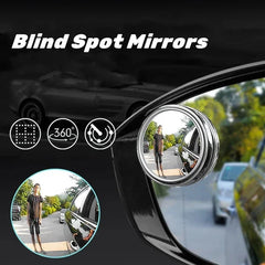 360° Blind Spot Mirror | Drive Safer, Smarter & Stress Free (2 Pieces)