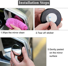 360° Blind Spot Mirror | Drive Safer, Smarter & Stress Free (2 Pieces)