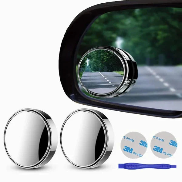 360° Blind Spot Mirror | Drive Safer, Smarter & Stress Free (2 Pieces)