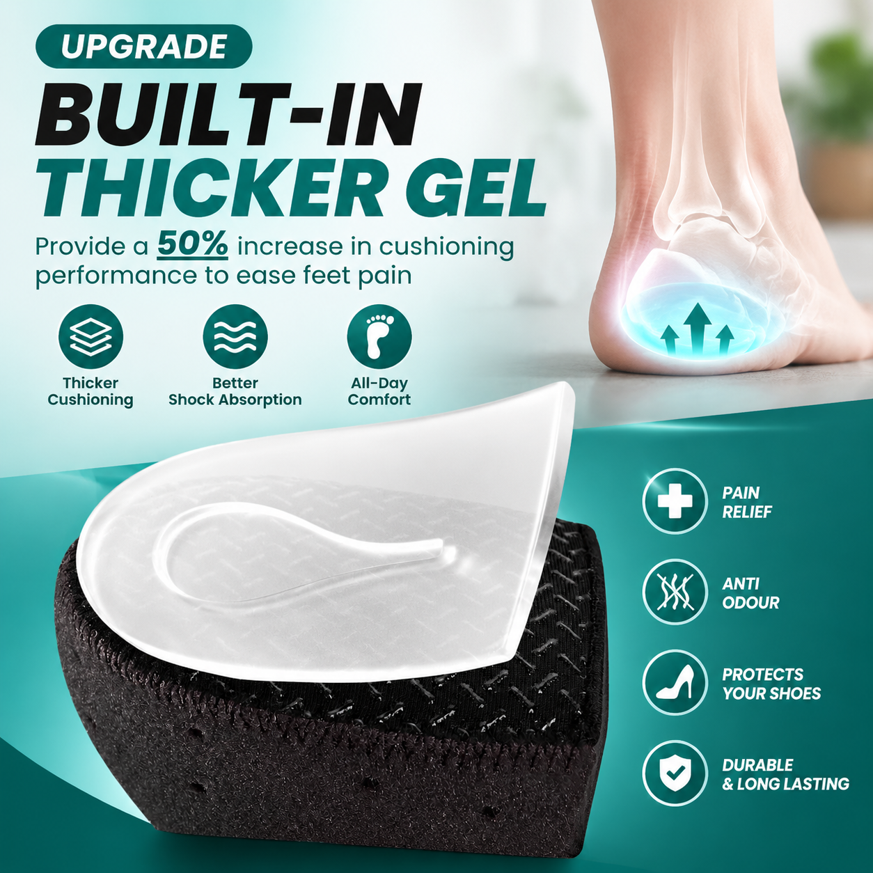 Herbal Comfort Heel Protectors - Universal Size