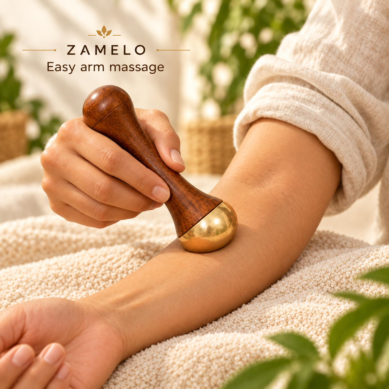 Premium Quality Natural KANSA Wand Massager