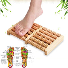 Wooden Foot Massager For Pain & Stress Relief